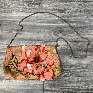 Anthropologie sequined purse - like-new condition!